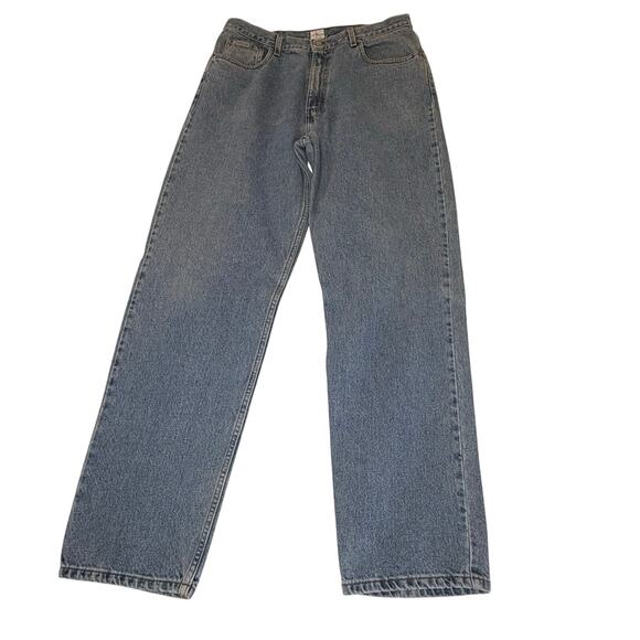 Vintage Calvin Klein Men's Easy Fit Jeans 36x34 Stone Wash Relaxed Straight Leg - Picture 1 of 13